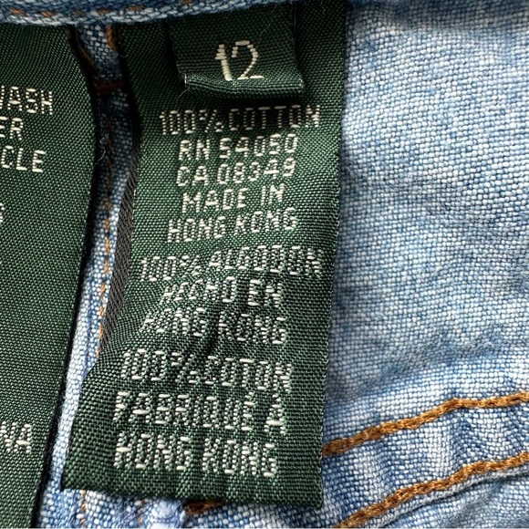 Ralph Lauren woman’s denim  long shorts - Picture 6 of 10